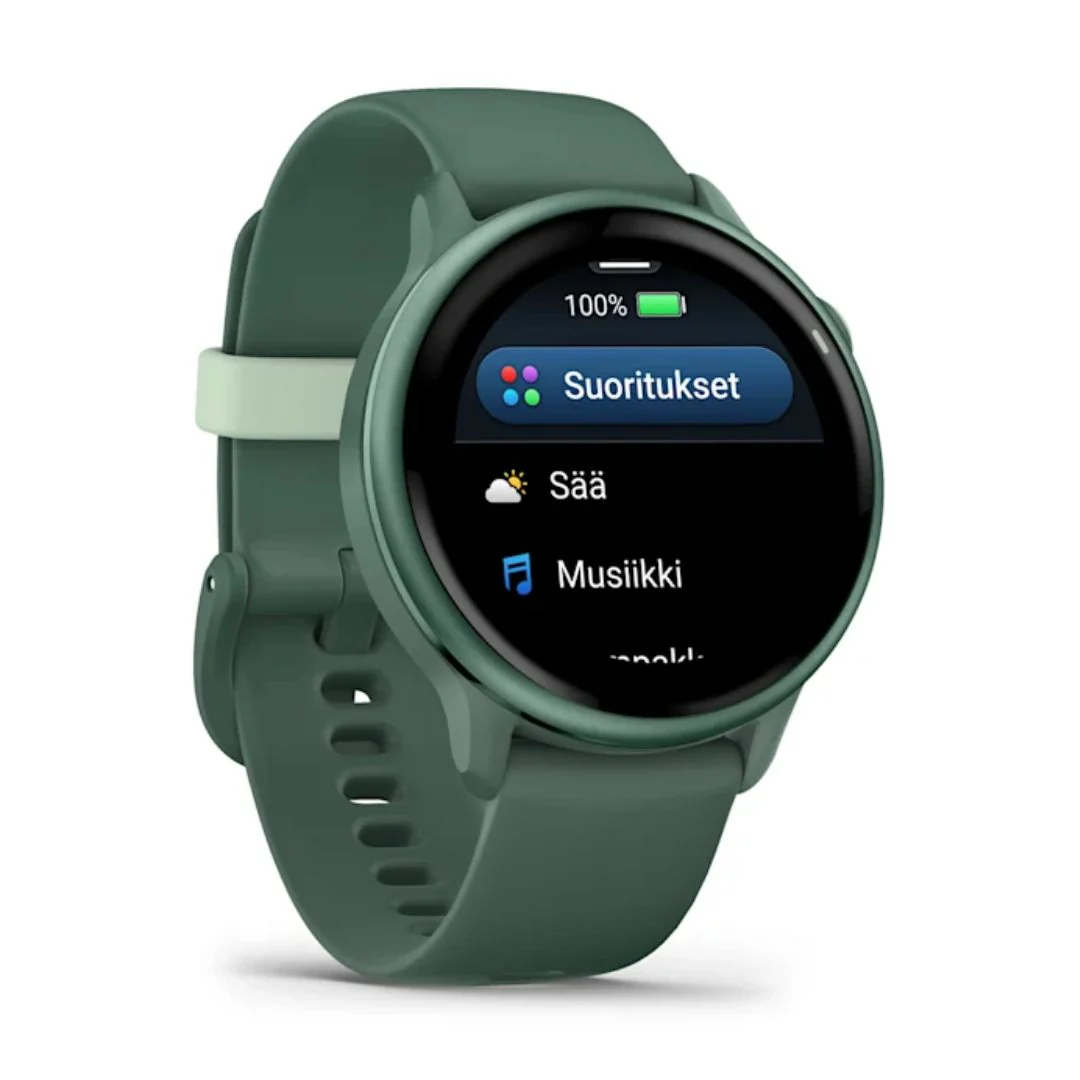 Garmin Vivoactive 6, jaspiksenvihreä, 42 mm, Amoled monilajiälykello 010-02985-02 - Image 3