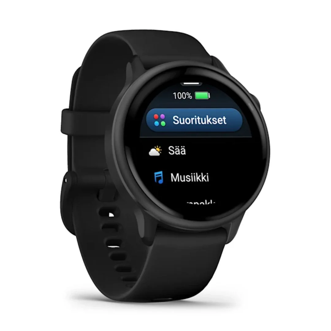 Garmin Vivoactive 6, tummanharmaa ja musta, 42 mm, Amoled monilajiälykello 010-02985-00 - Image 3