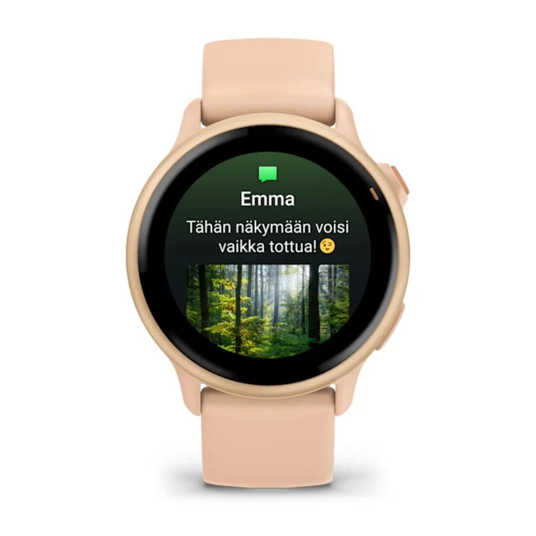Garmin Vivoactive 6, vaaleanpunainen, 42 mm, Amoled monilajiälykello 010-02985-03 - Image 2