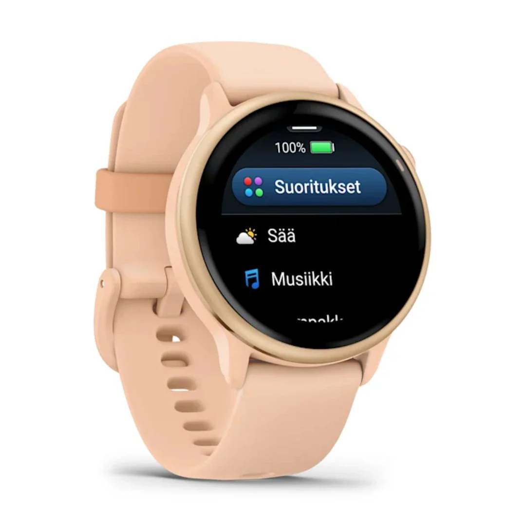 Garmin Vivoactive 6, vaaleanpunainen, 42 mm, Amoled monilajiälykello 010-02985-03 - Image 3