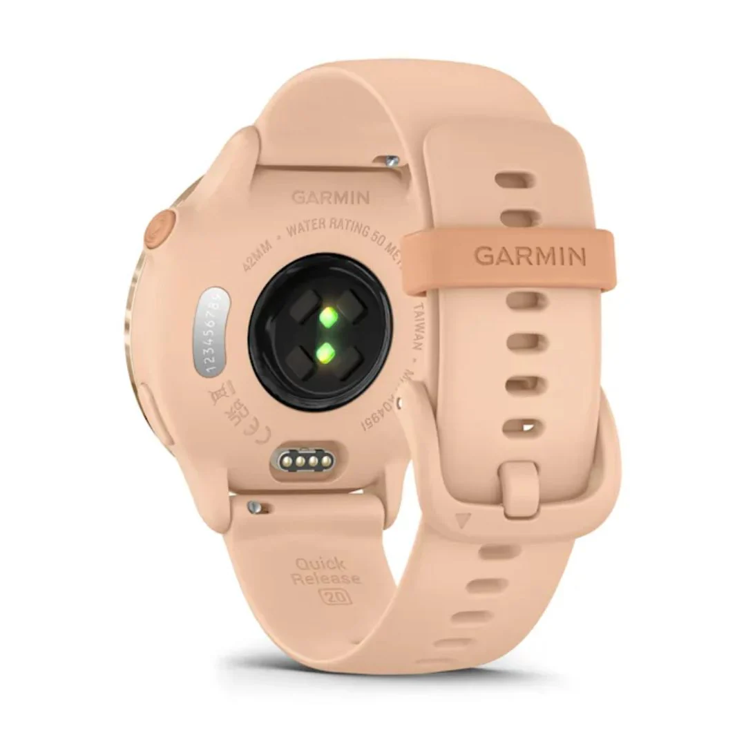 Garmin Vivoactive 6, vaaleanpunainen, 42 mm, Amoled monilajiälykello 010-02985-03 - Image 4