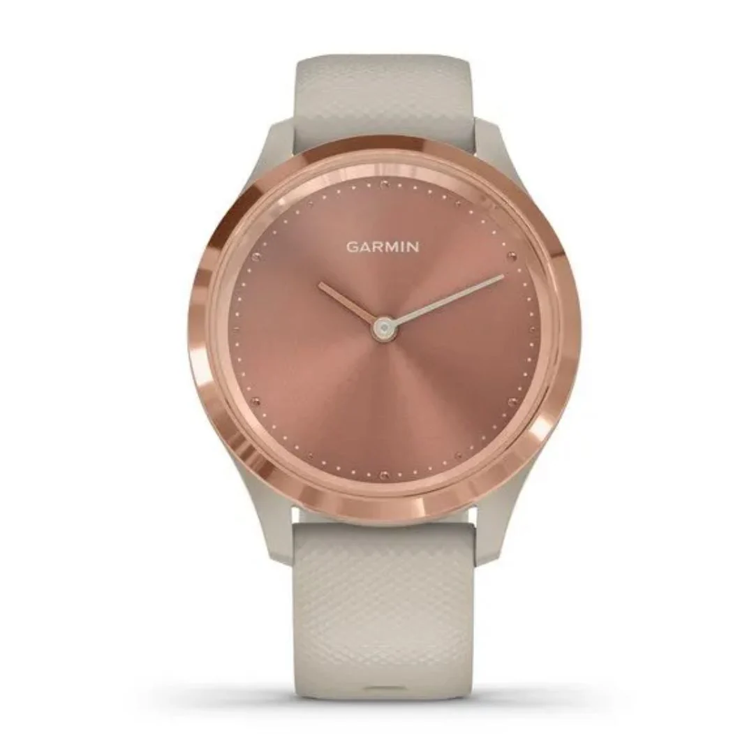 Garmin Vivomove 3S, ruusukulta ja vaalea hiekka, älykello 010-02238-02 - Image 2