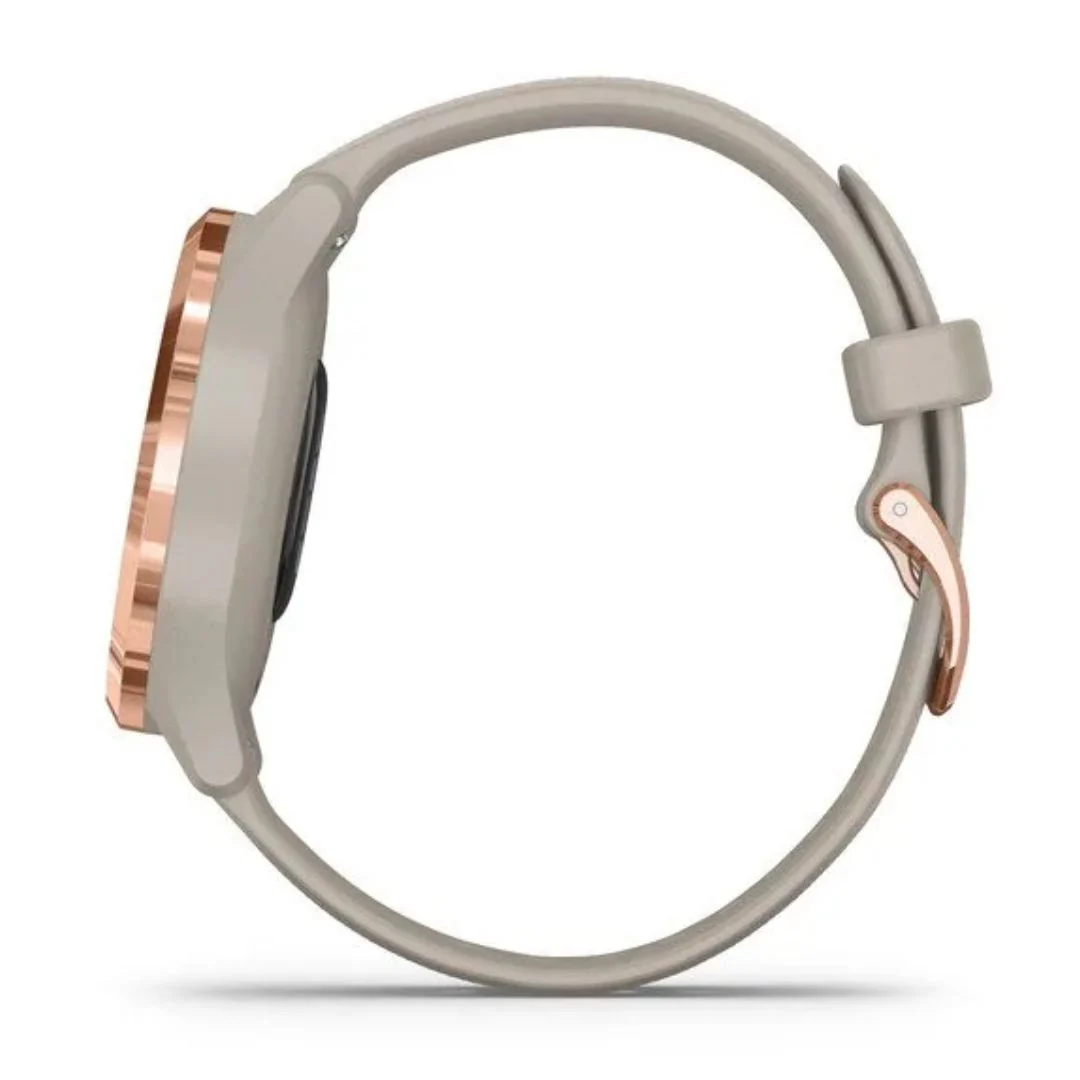 Garmin Vivomove 3S, ruusukulta ja vaalea hiekka, älykello 010-02238-02 - Image 4