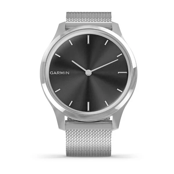 Garmin Vivomove Luxe hopea 42 mm, älykello 010-02241-03 - Image 5