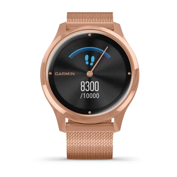 Garmin Vivomove Luxe ruusukulta 42 mm, älykello 010-02241-04 - Image 2