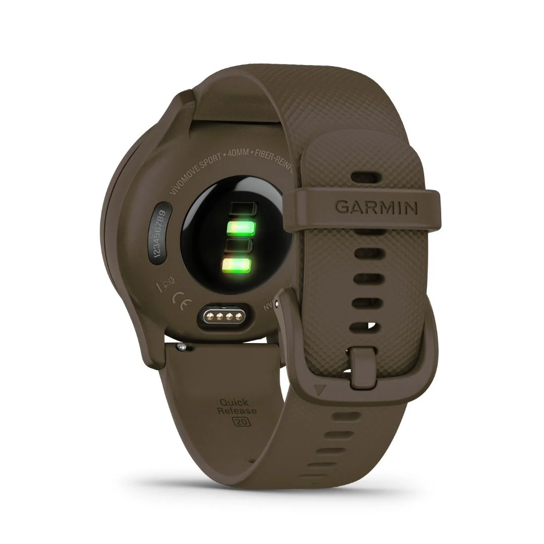 Garmin Vivomove Sport kaakao ja persikkakulta hybridiälykello 010-02566-02 - Image 5
