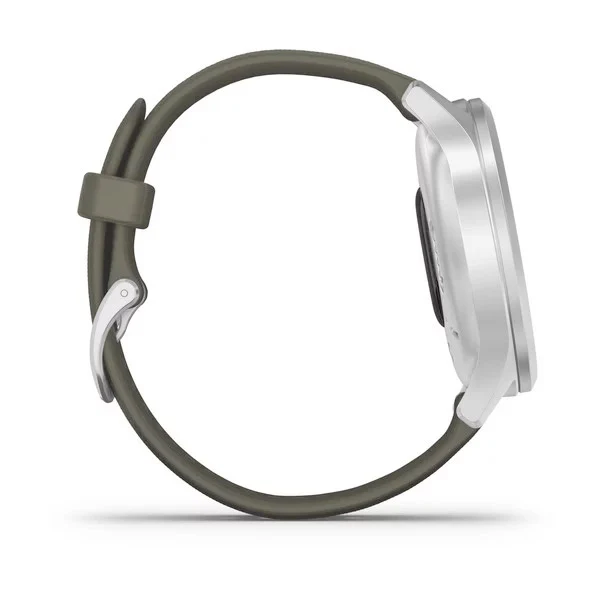 Garmin Vivomove Style hopea ja sammalenvihreä 42 mm, älykello 010-02240-01 - Image 4