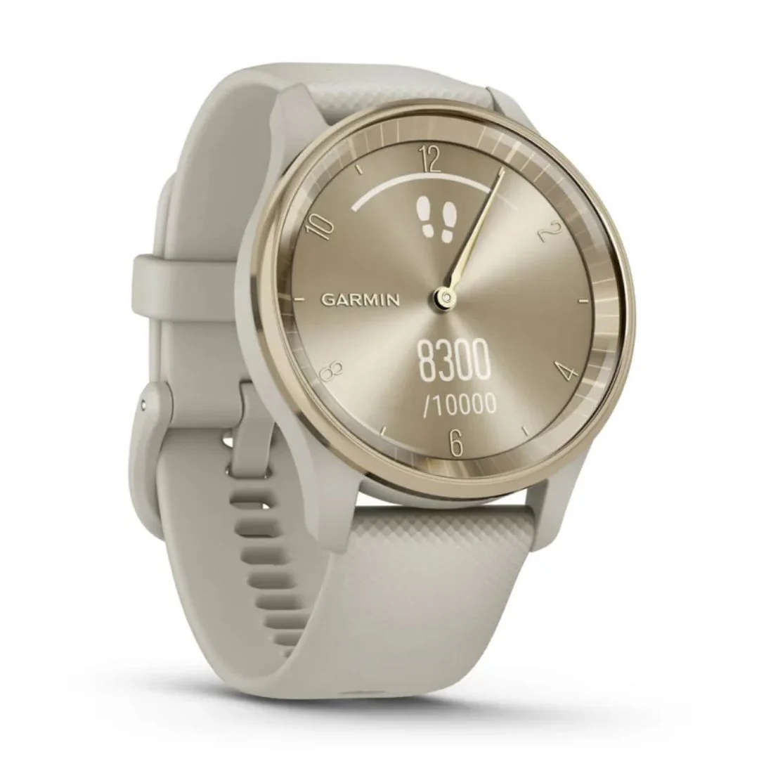Garmin Vivomove Trend, vaalea kulta ja harmaa, hybridiälykello 010-02665-02 - Image 3