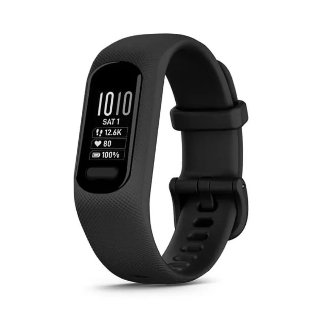 Garmin Vivosmart 5, musta, pitkä ranneke, aktiivisuusranneke 010-02645-14
