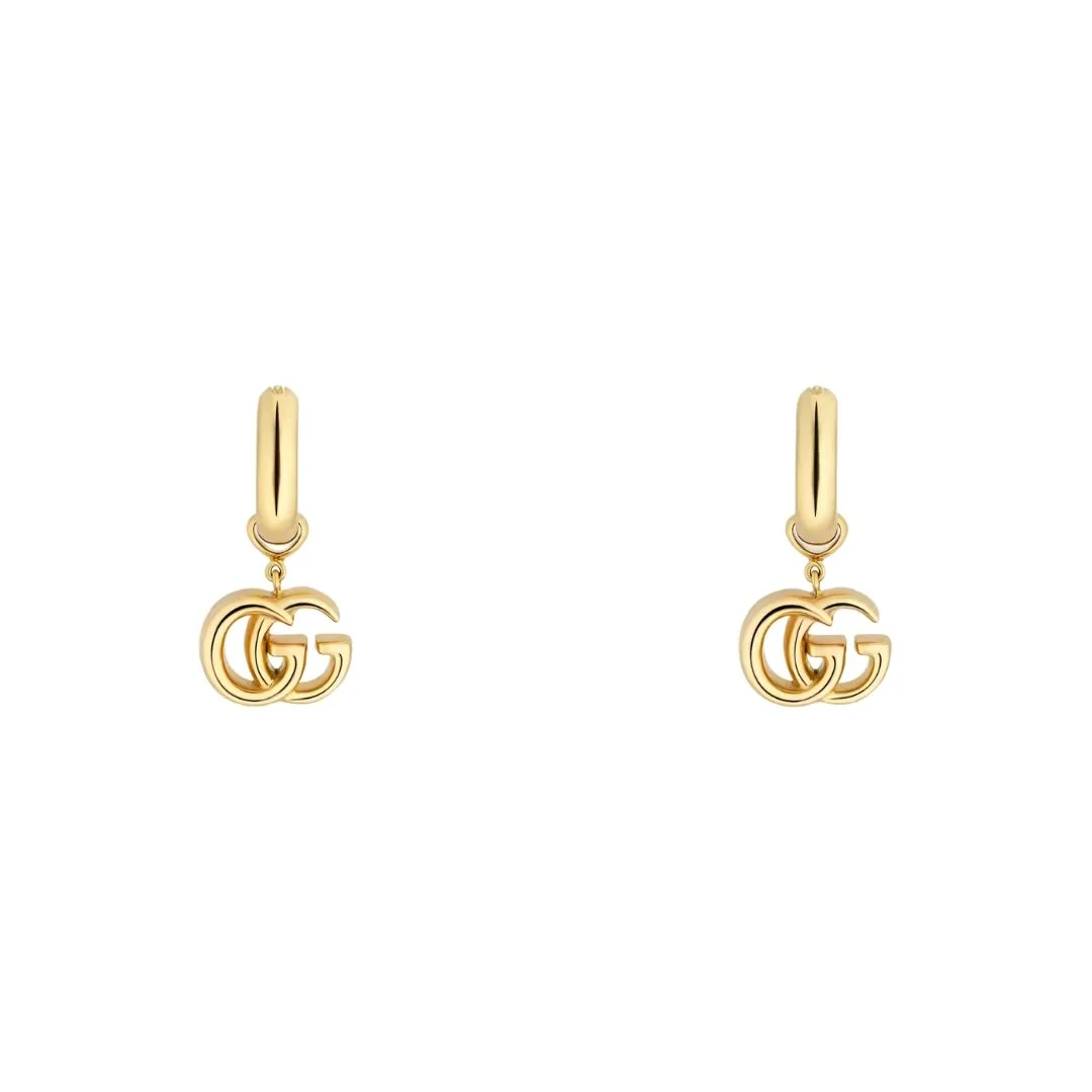 Gucci GG Running korvakorut, keltakultaa, 086YBD58201700100U