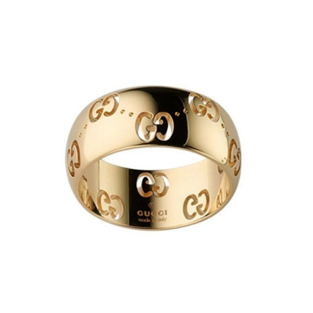Gucci Icon Bold sormus, keltakultaa