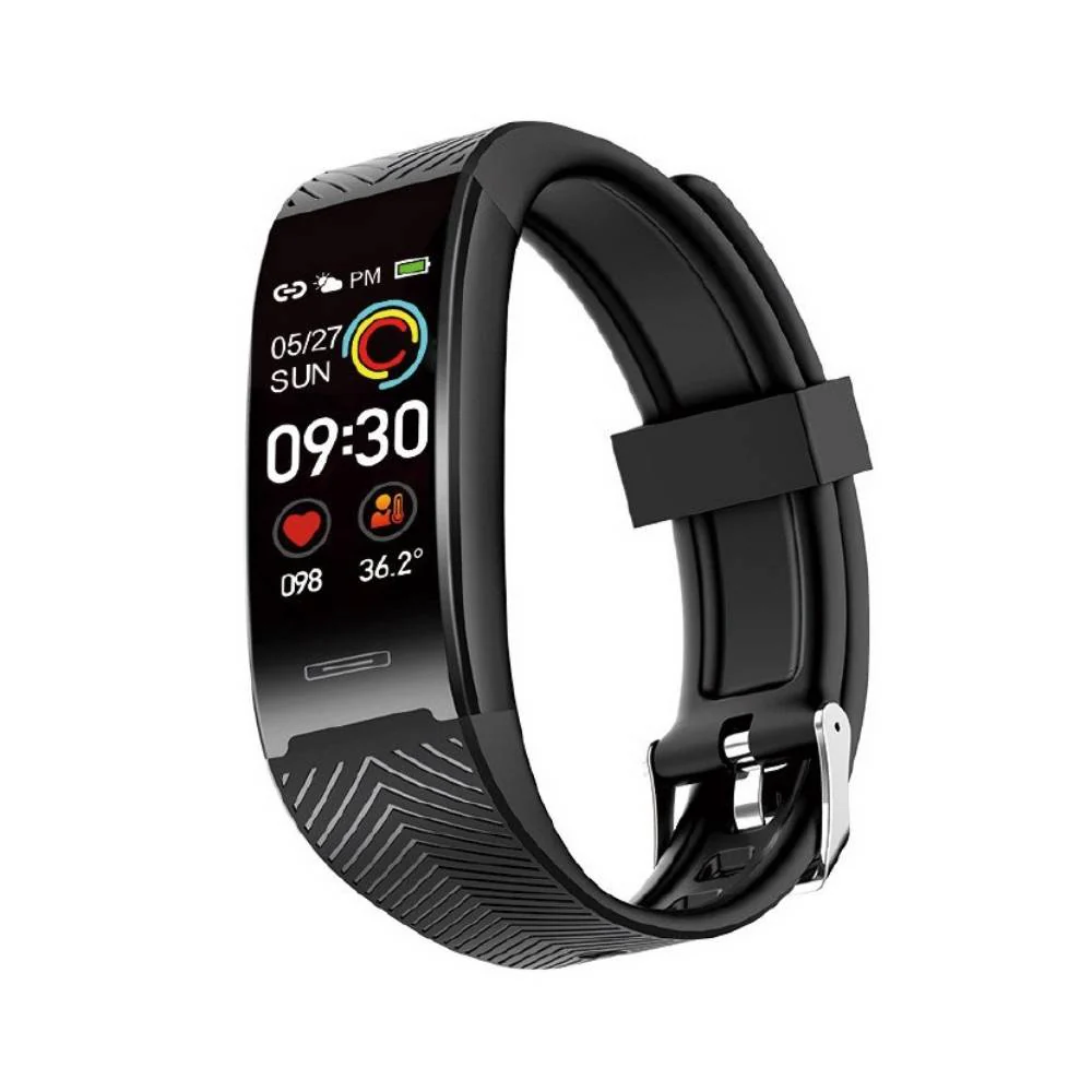Jm Smart Bios GPS-älykello, mustalla rannekkeella PJS0008N