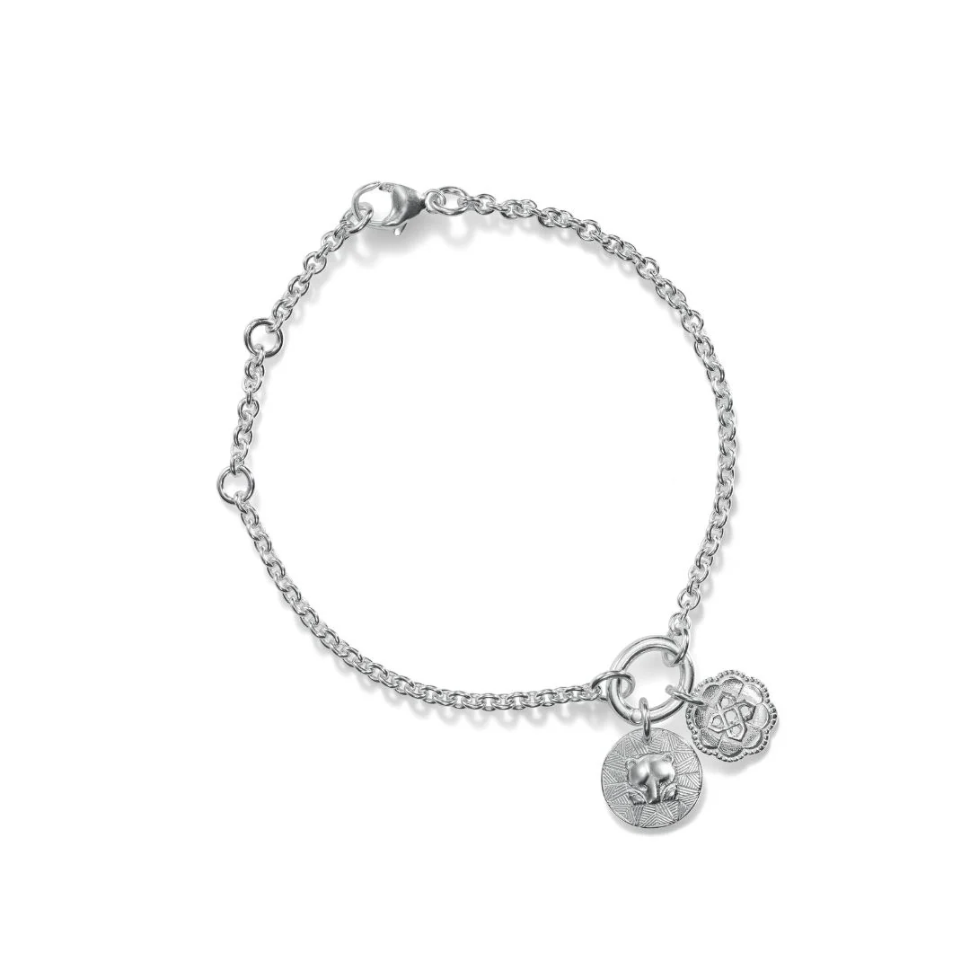 Kalevala Amuletti Osmansolmu hela, hopea - Image 2