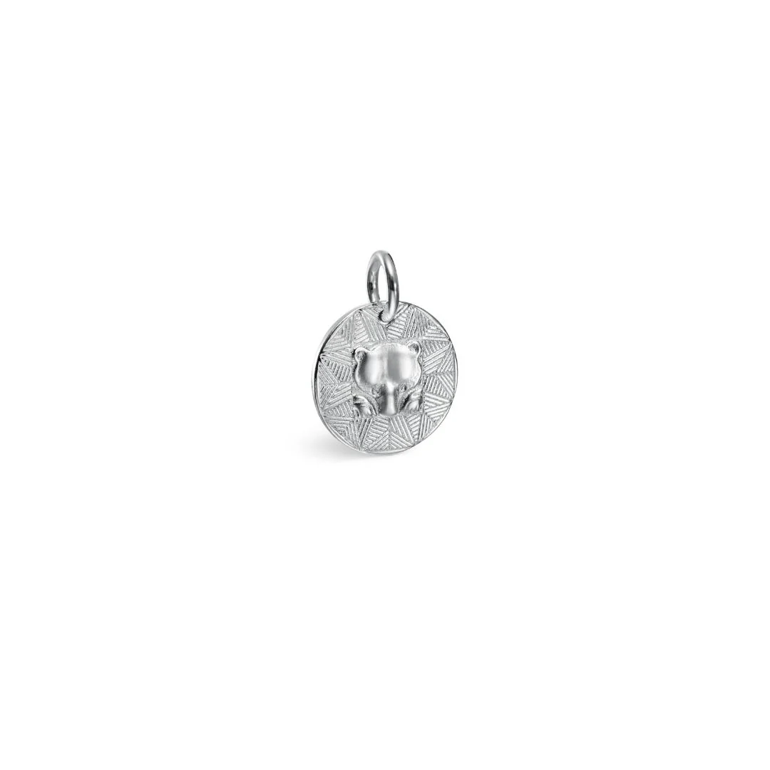 Kalevala Amuletti Pohjankarhu hela, hopea