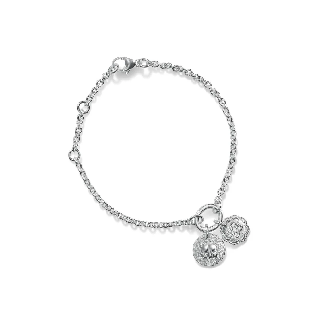 Kalevala Amuletti rannekoru, hopea - Image 2