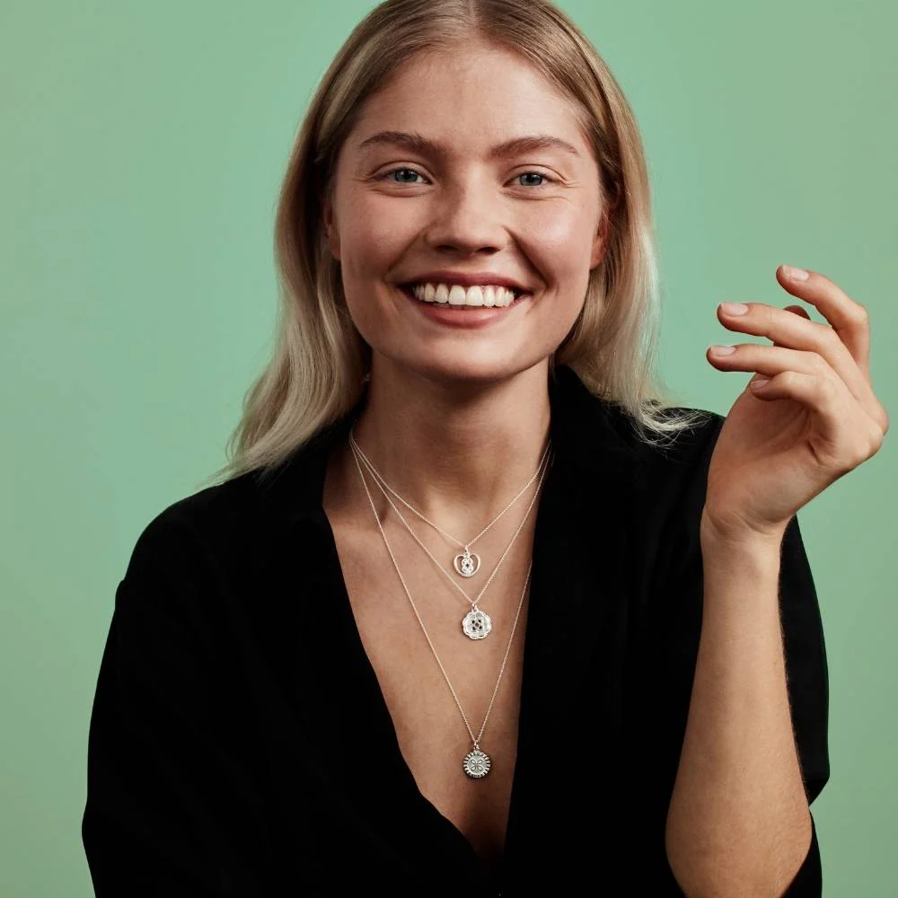 Kalevala Amuletti-riipus Osmansolmu, hopea - Image 3