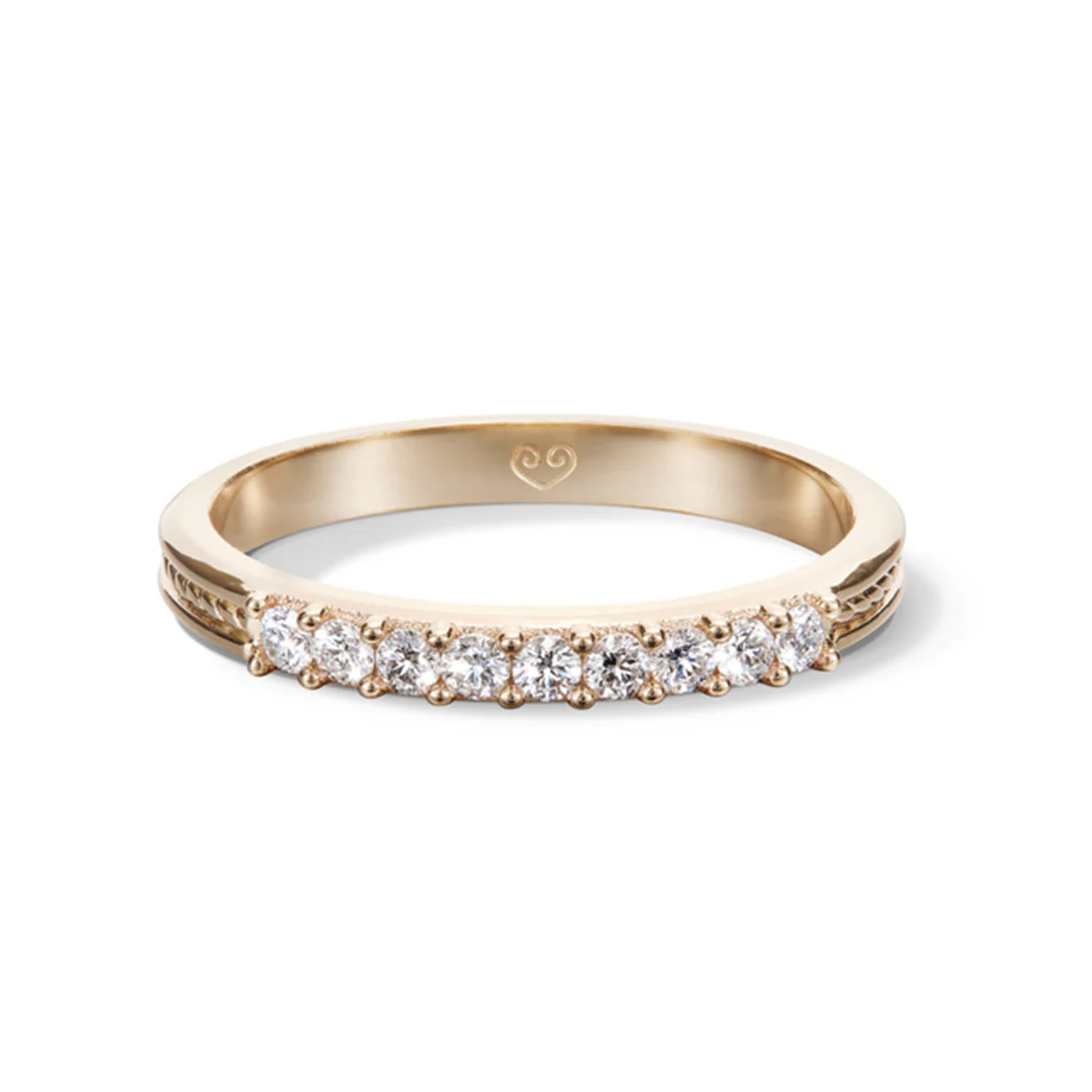 Kalevala Ikiaikainen sormus, 14K keltakultaa, 0,18ct, Kalevala Love, 141000113D - Image 2