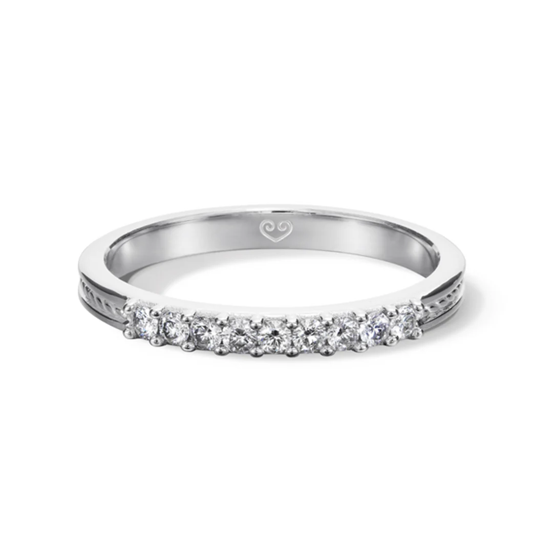 Kalevala Ikiaikainen sormus, 14K valkokultaa, 0,18ct, Kalevala Love, 541000113D - Image 2