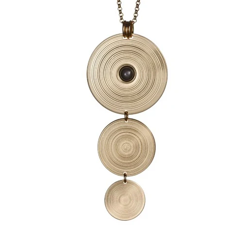 Kalevala Kosmos riipus, onyx kivellä, pronssi - Image 2