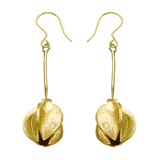 Kalevala Lumikukka korvakorut, pronssi, Kalevala Modern, 3682141K