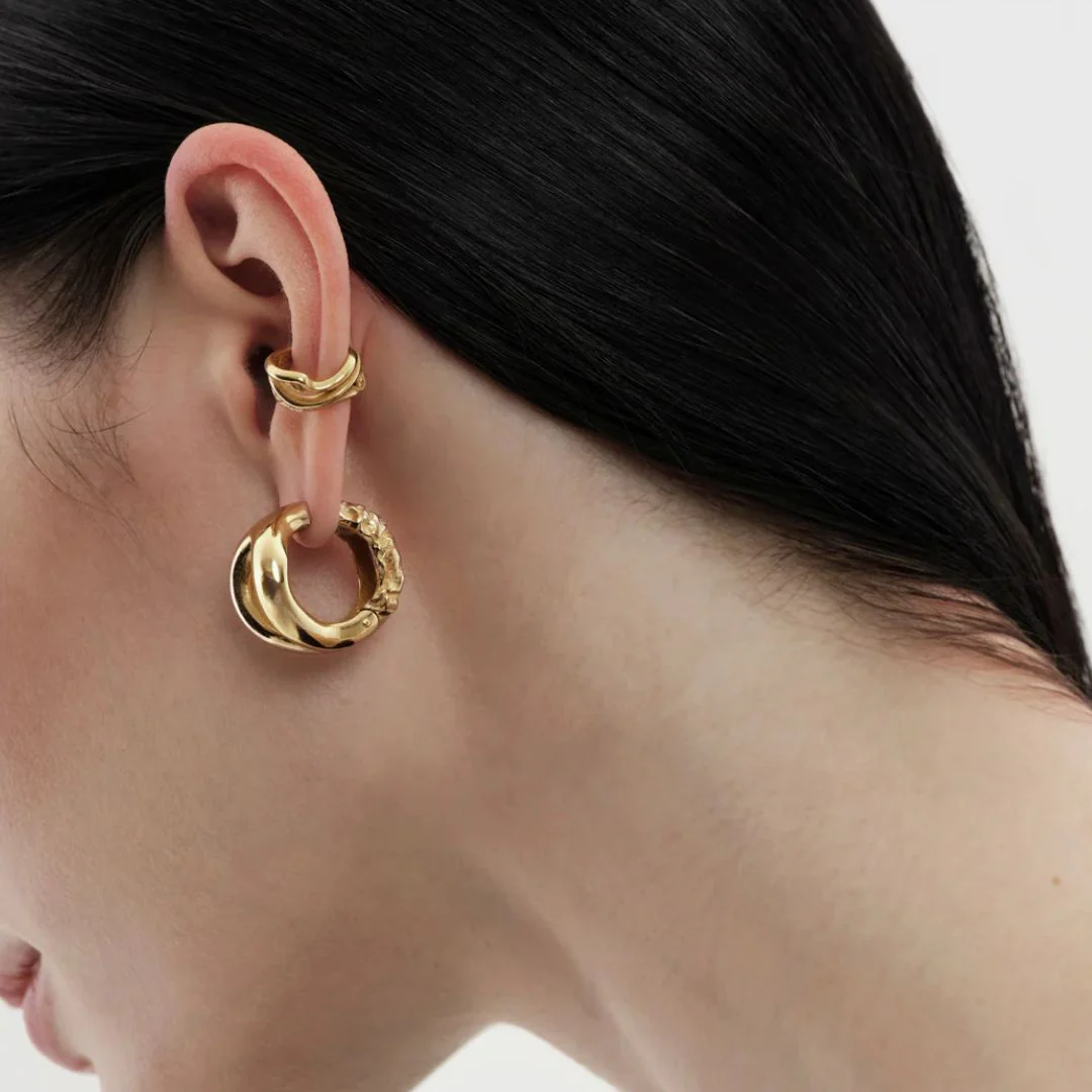 Kalevala Männyt ear cuff, pronssi, 361001102 - Image 2