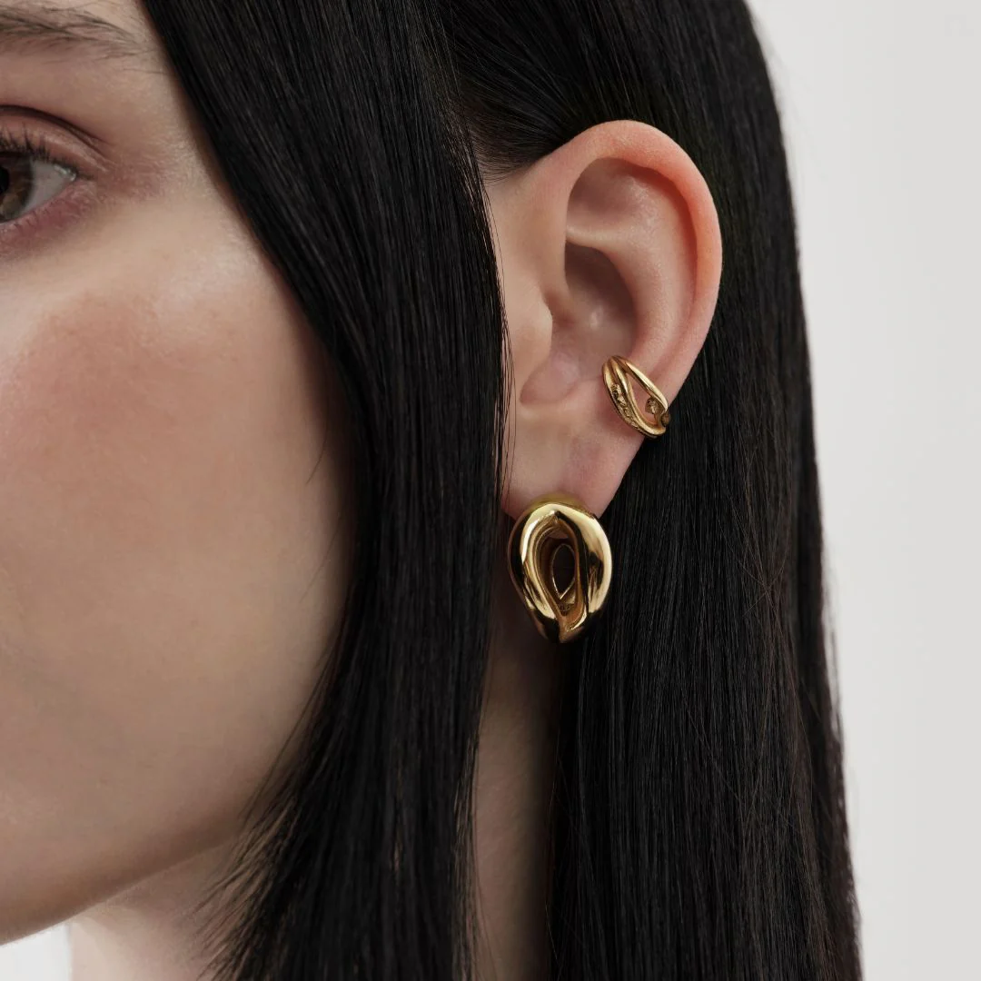 Kalevala Männyt ear cuff, pronssi, 361001102 - Image 3