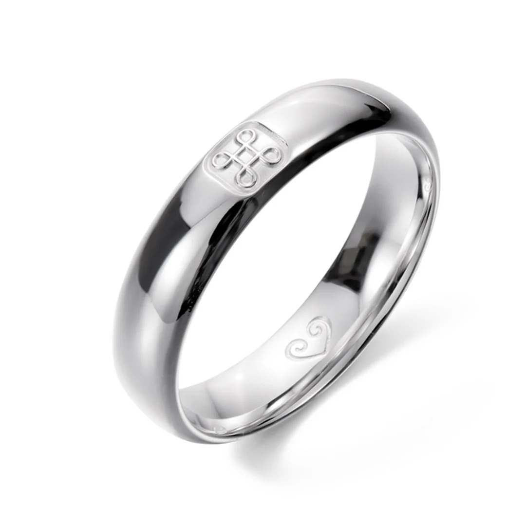 Kalevala Vaakuna sormus, 14K valkokultaa, Kalevala Love, 541000200