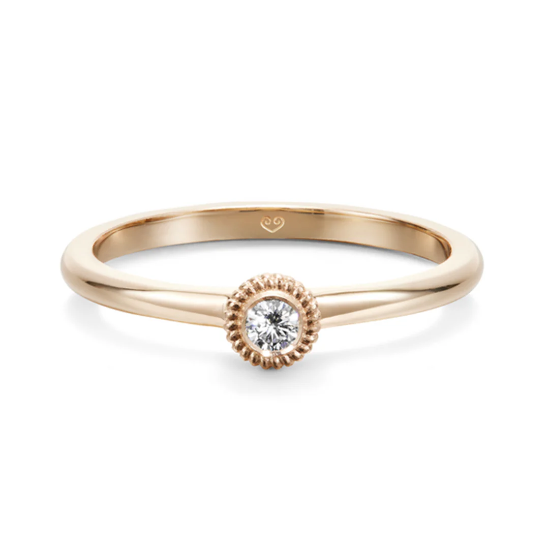 Kalevala Valittu sormus, 14K keltakultaa, 0,06ct, Kalevala Love, 141000001D - Image 2