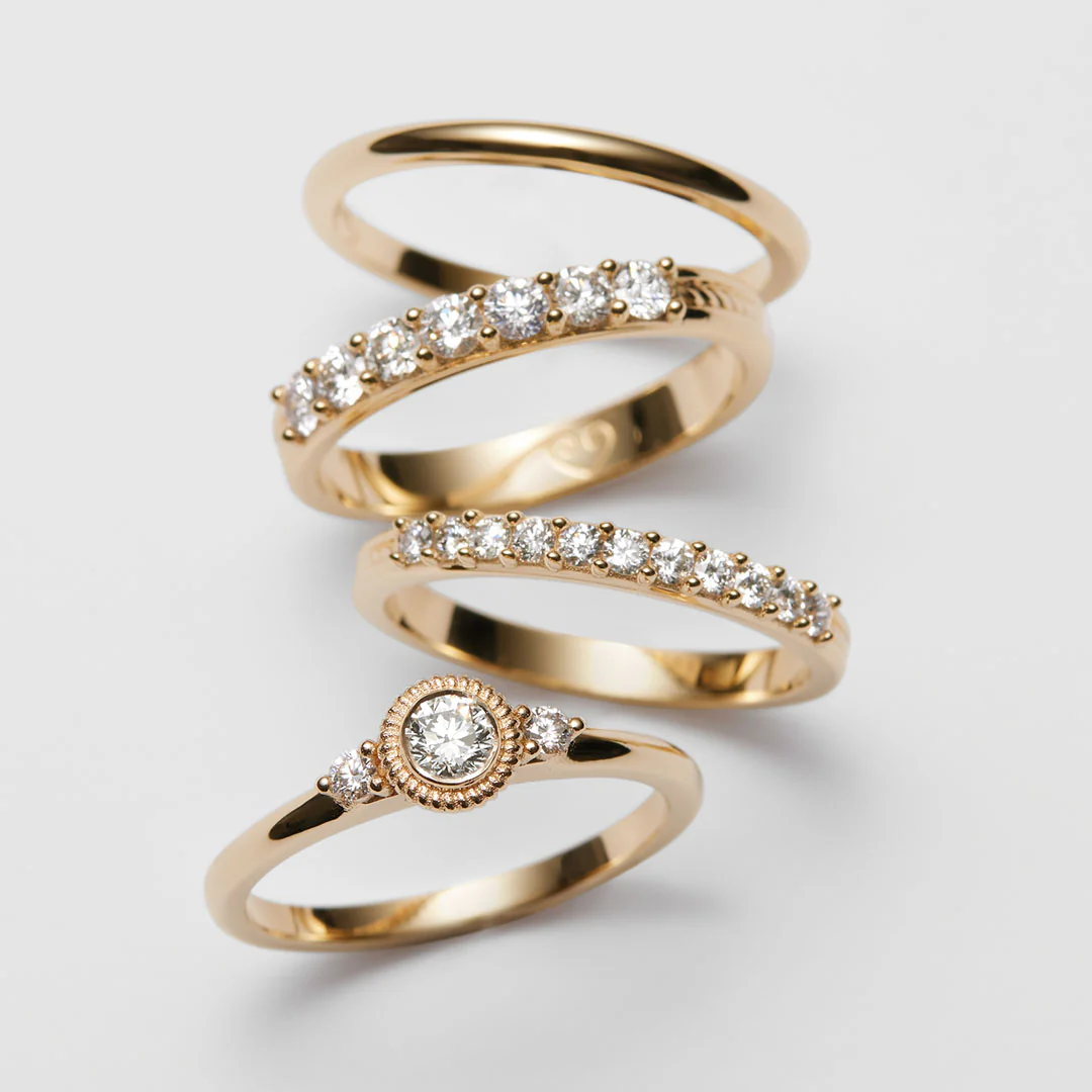 Kalevala Valittu sormus, 14K keltakultaa, 0,23ct, Kalevala Love, 141000003D - Image 3