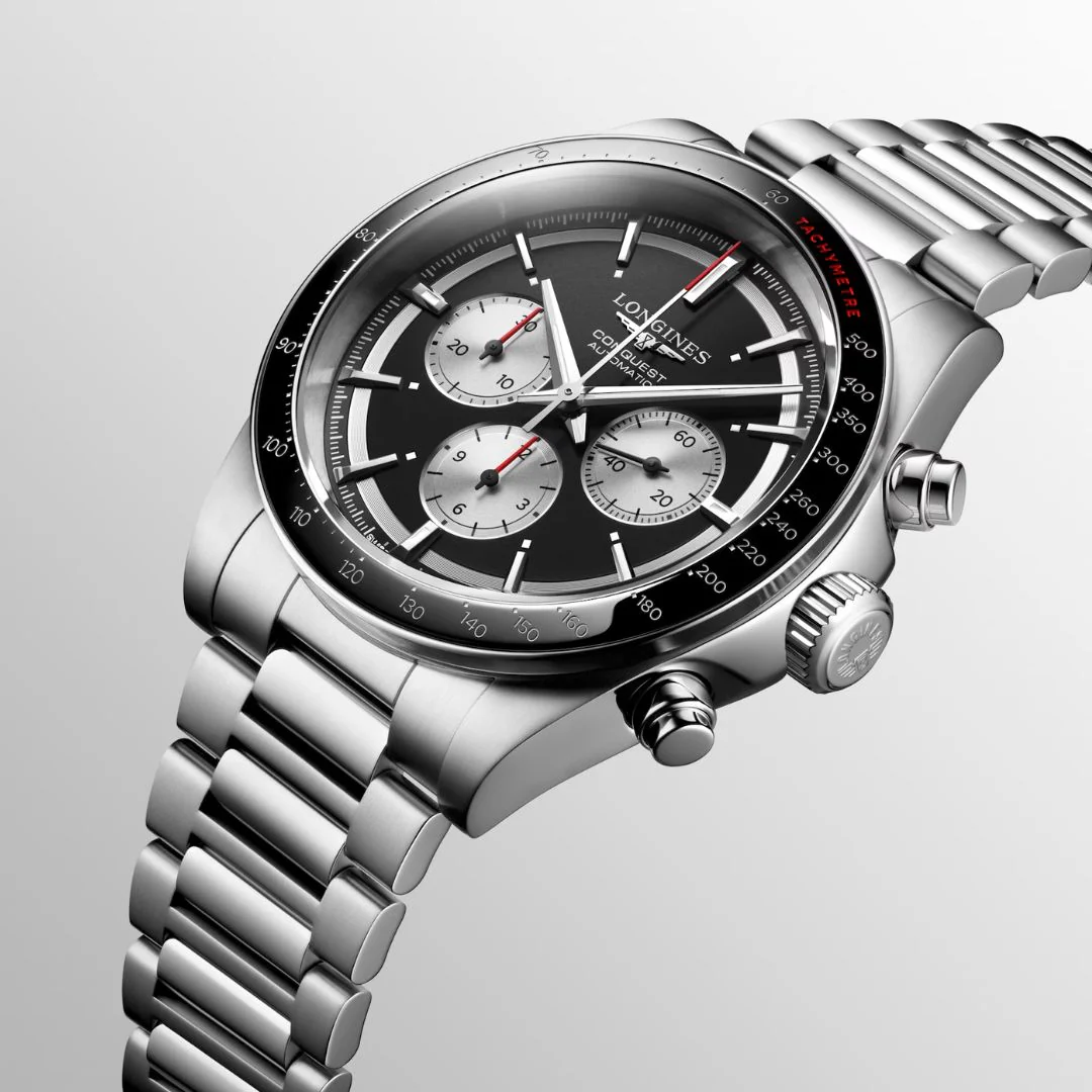 Longines Conquest Chronograph rannekello L38354526 - Image 2