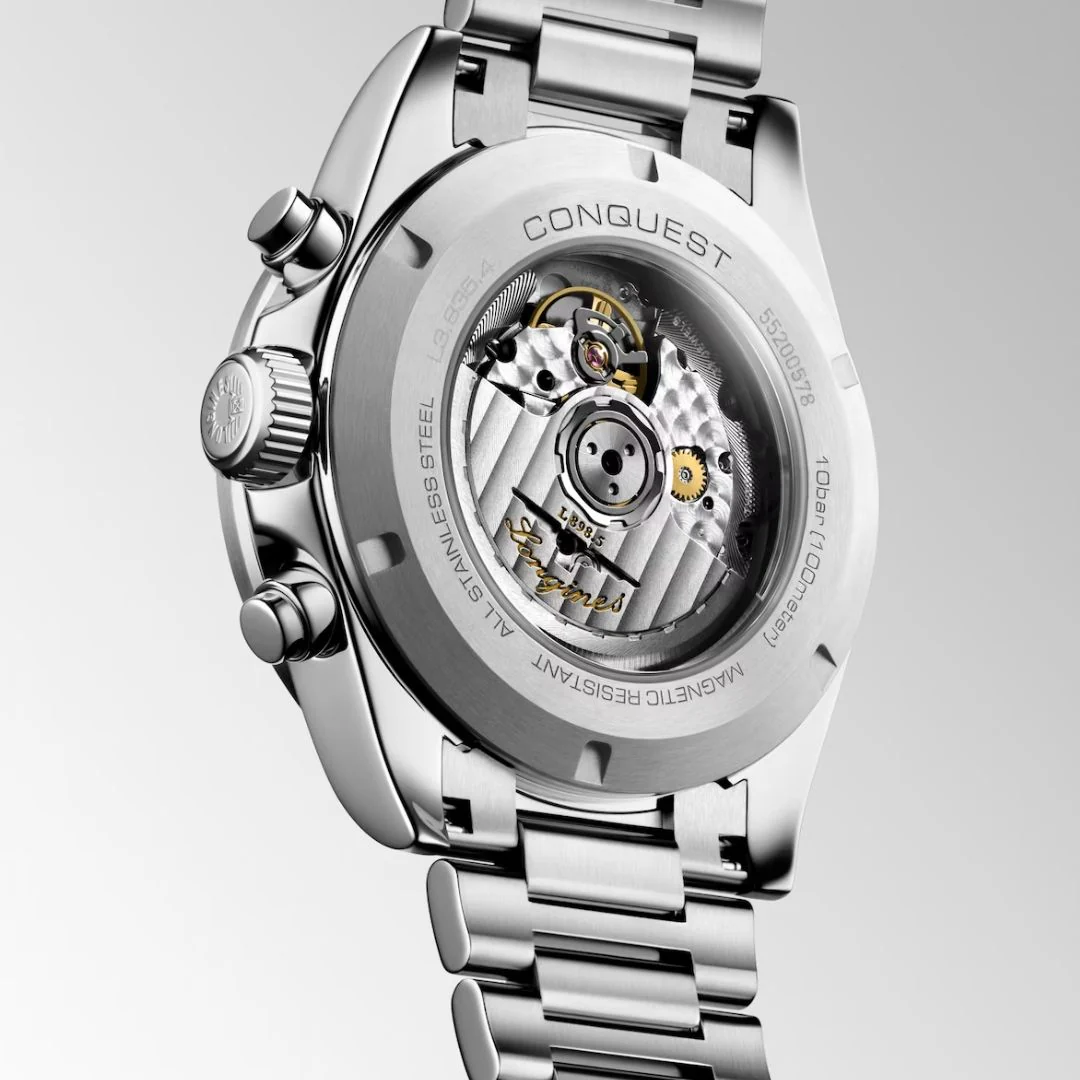 Longines Conquest Chronograph rannekello L38354526 - Image 3