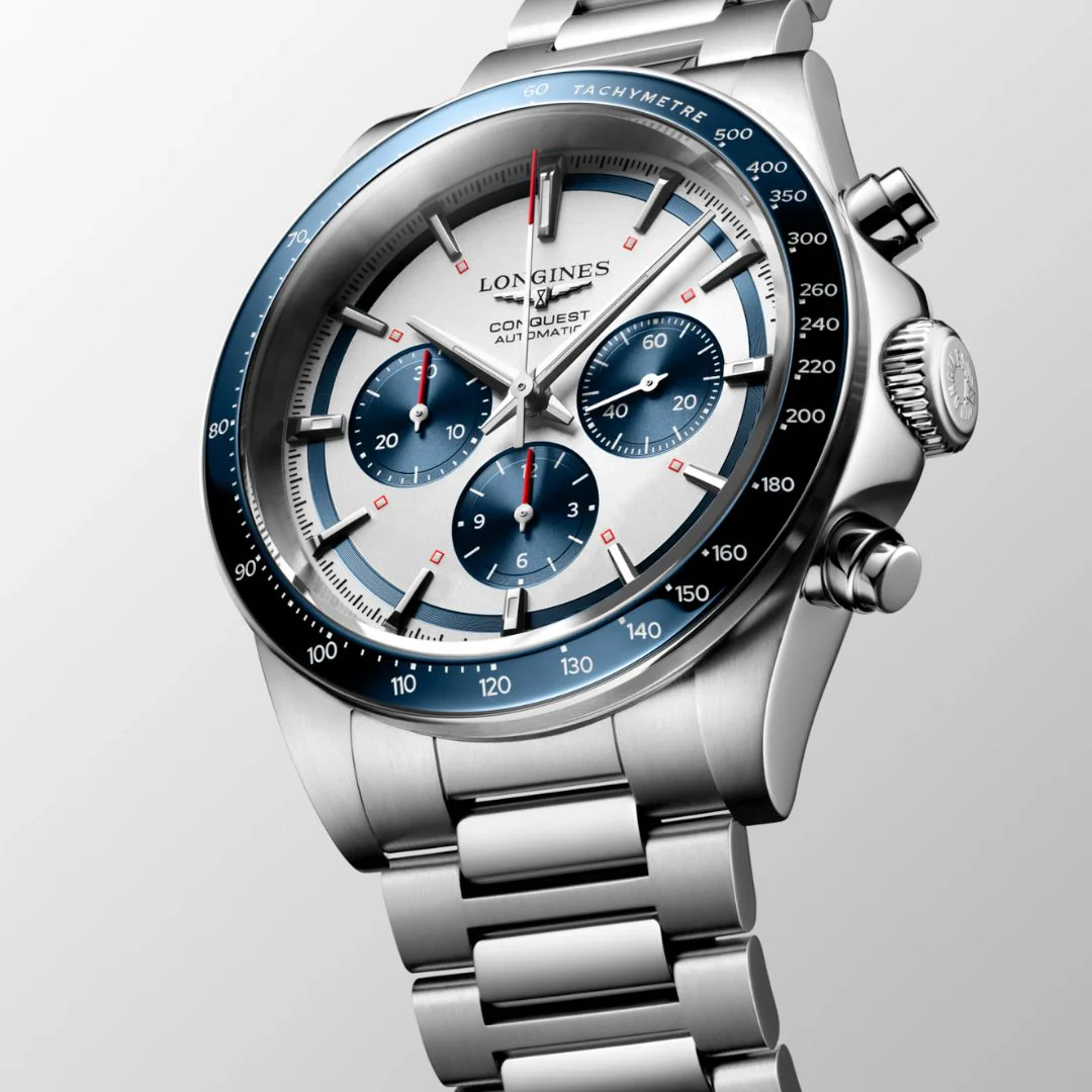 Longines Conquest Chronograph, 42mm, rannekello L38354986 - Image 2
