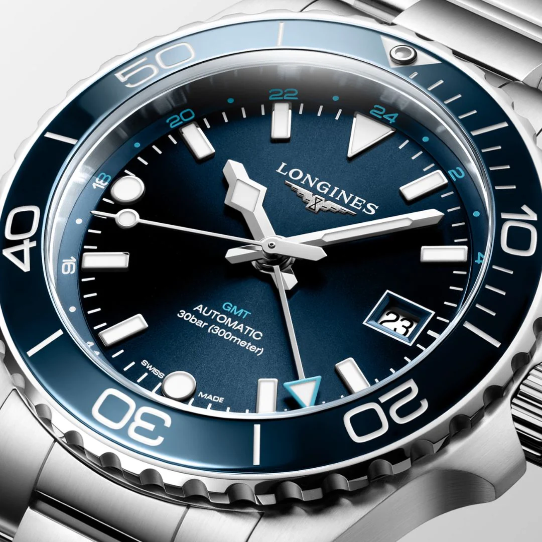 Longines HydroConquest GMT rannekello L37904966 - Image 4