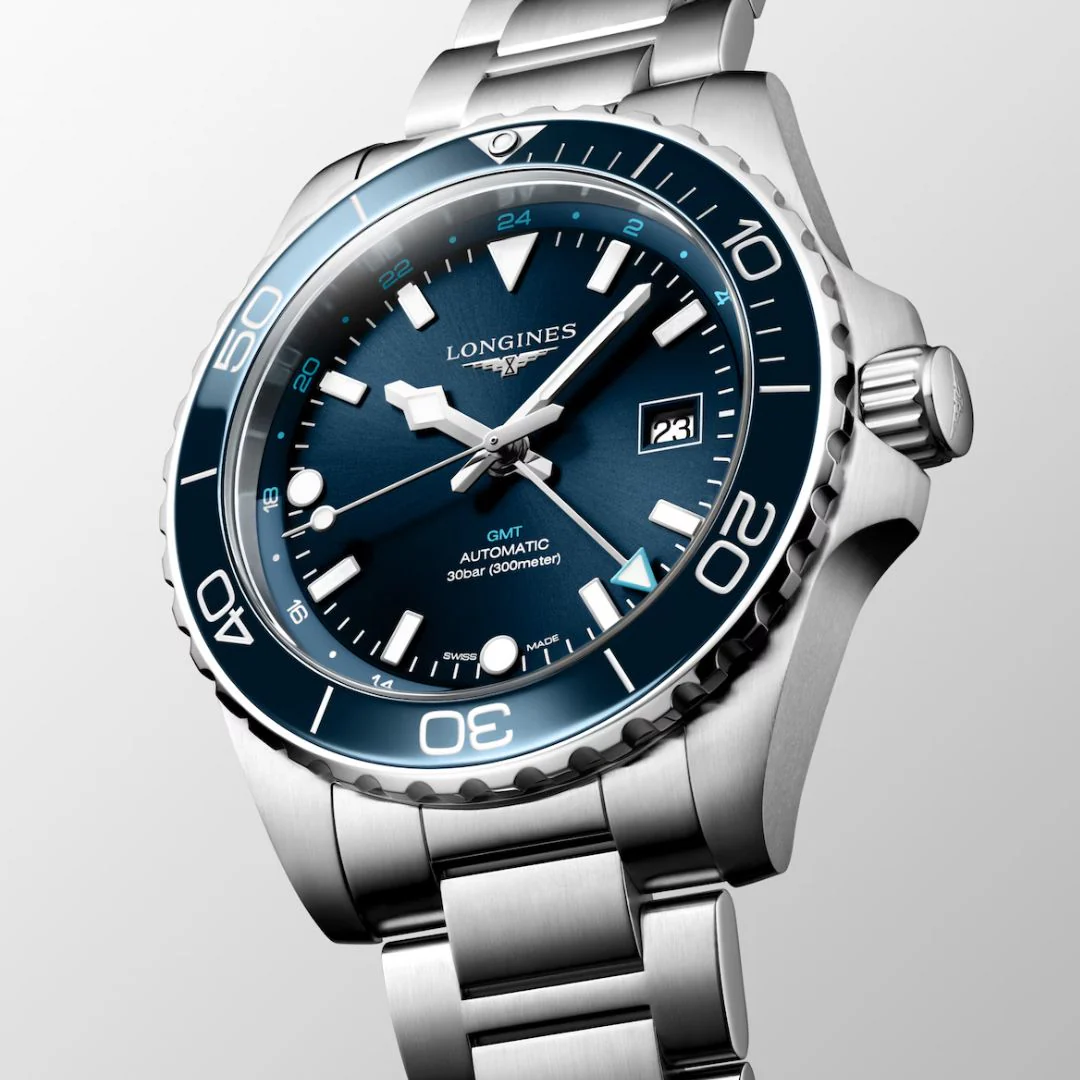 Longines HydroConquest GMT rannekello L38904966 - Image 3