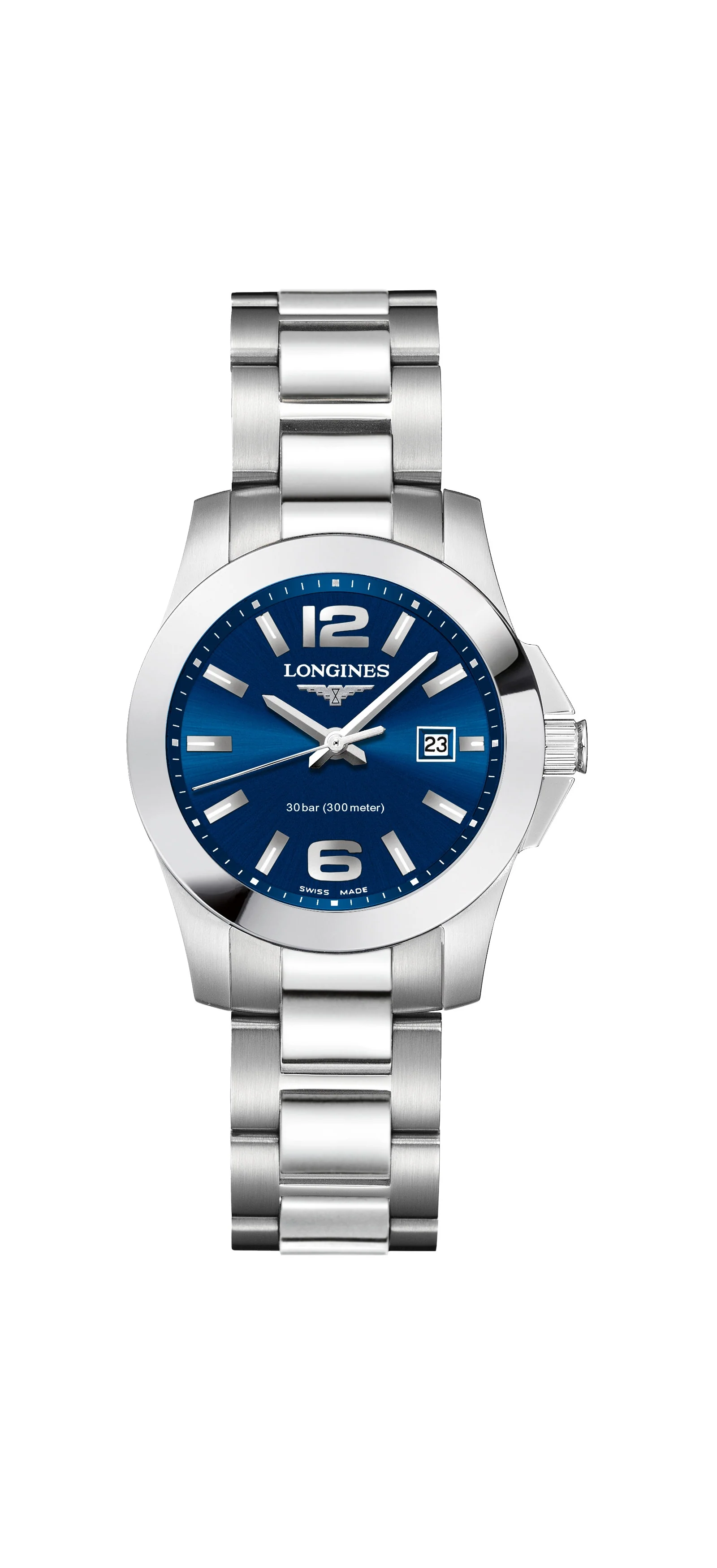 Longines L3.376.4.96.6 Conquest rannekello