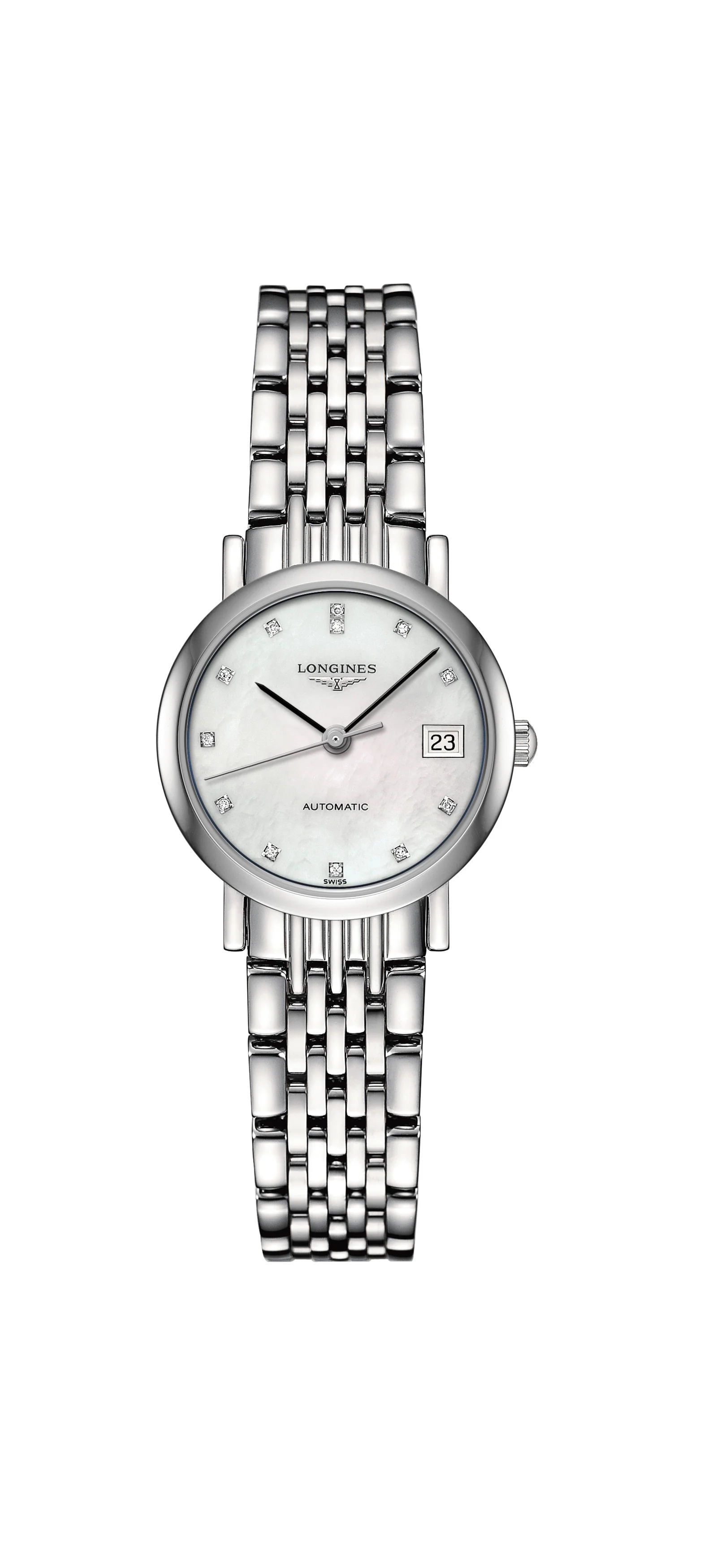 Longines L4.309.4.87.6 Elegant collection naisten rannekello