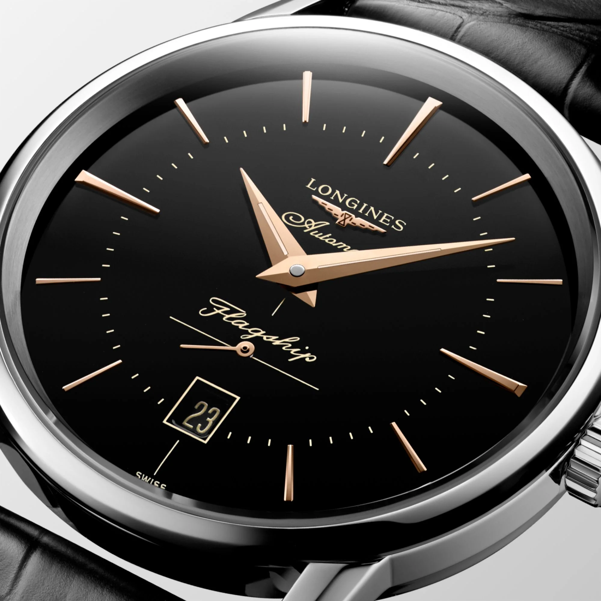 Longines L4.795.4.58.0 Flagship Heritage rannekello - Image 2