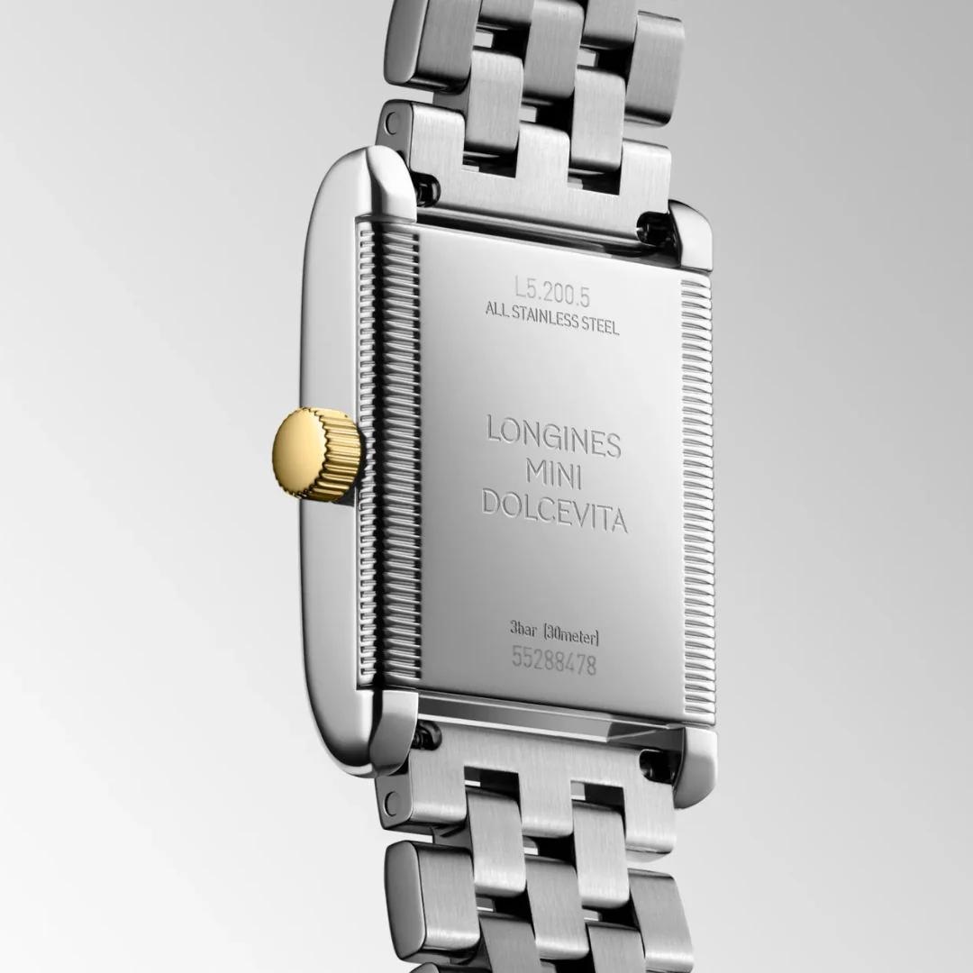 Longines Mini DolceVita, keltakulta, 21,5mm, rannekello L52005707 - Image 3