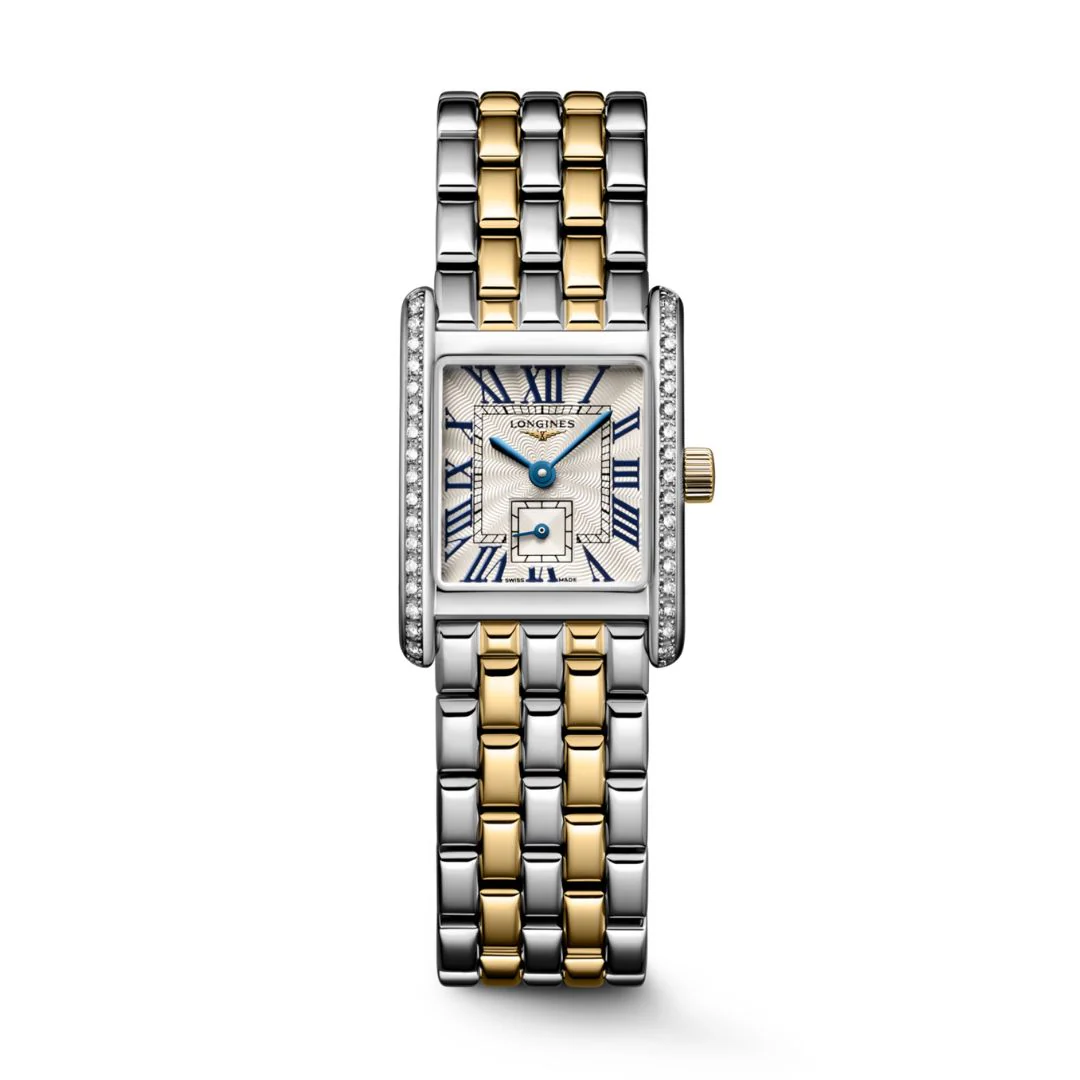 Longines Mini DolceVita, keltakulta, 21,5mm, rannekello L52005787