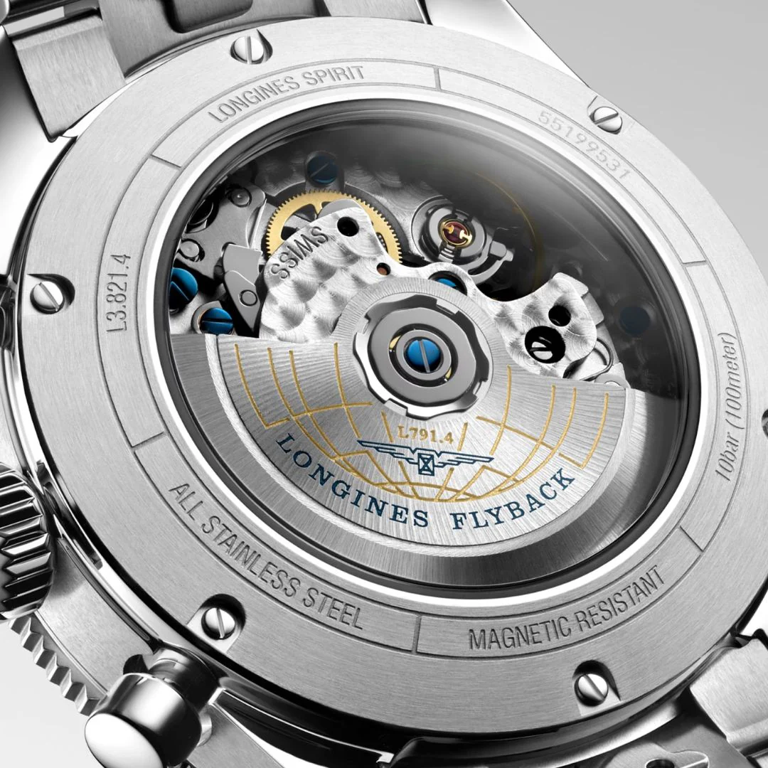 Longines Spirit Flyback rannekello L38214536 - Image 4