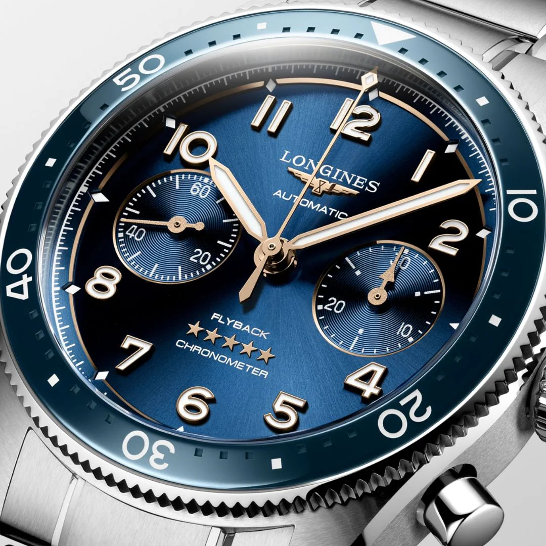Longines Spirit Flyback rannekello L38214936 - Image 3