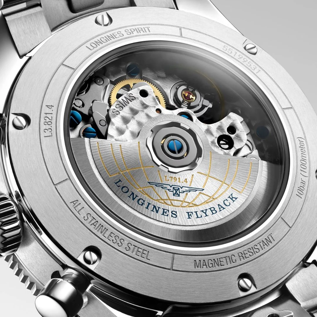Longines Spirit Flyback rannekello L38214936 - Image 4