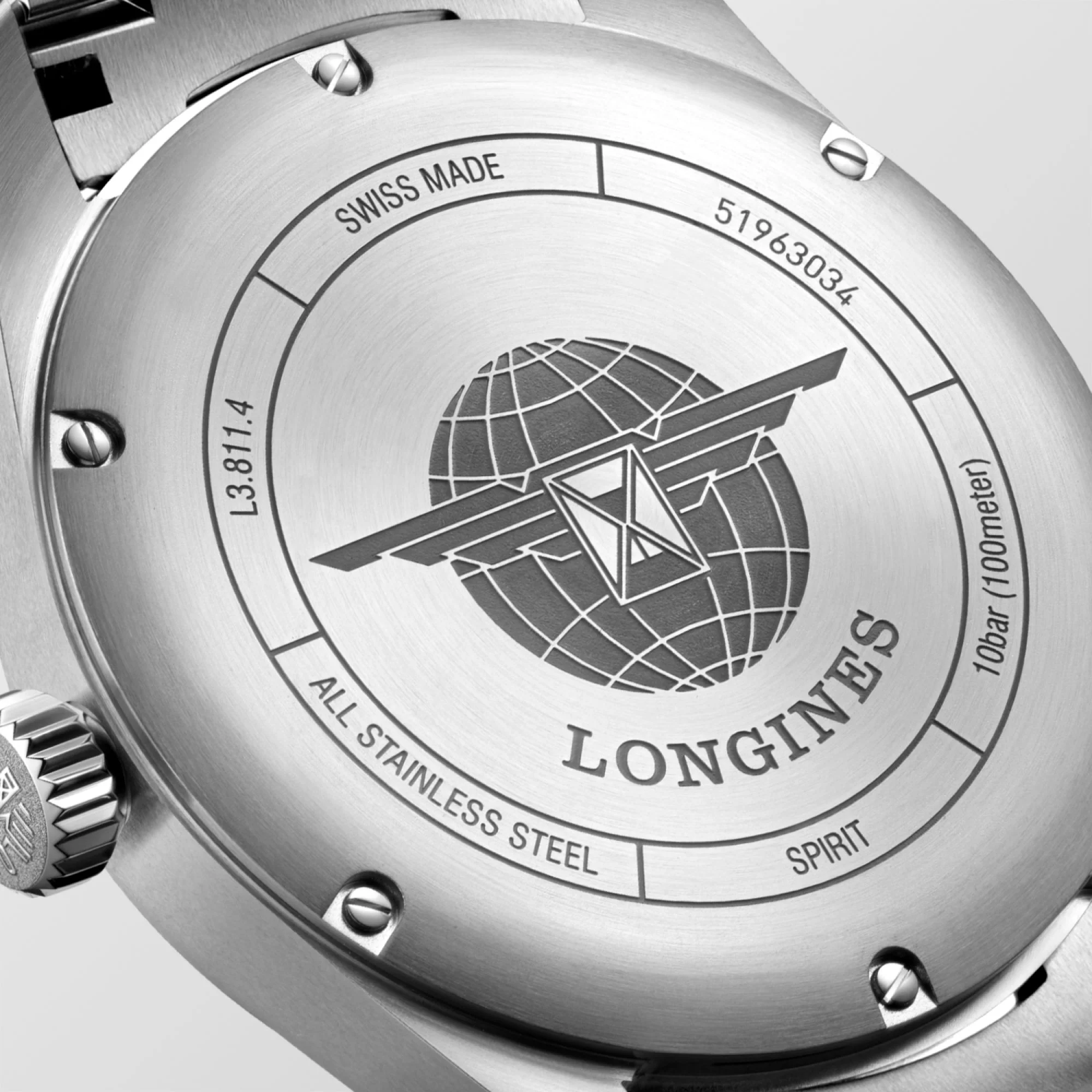 Longines Spirit Prestige Edition miesten rannekello L38114739 - Image 3