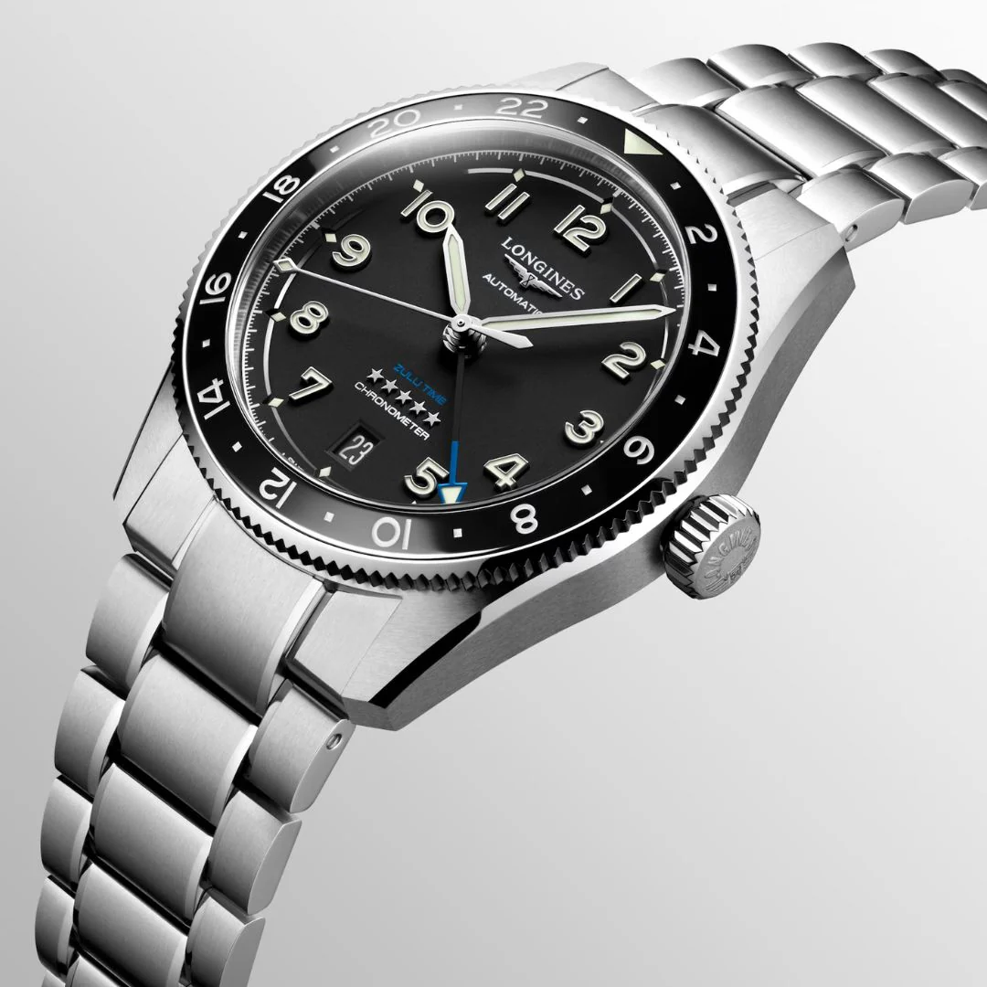 Longines Spirit Zulu Time rannekello 39 mm, L38024536 - Image 2