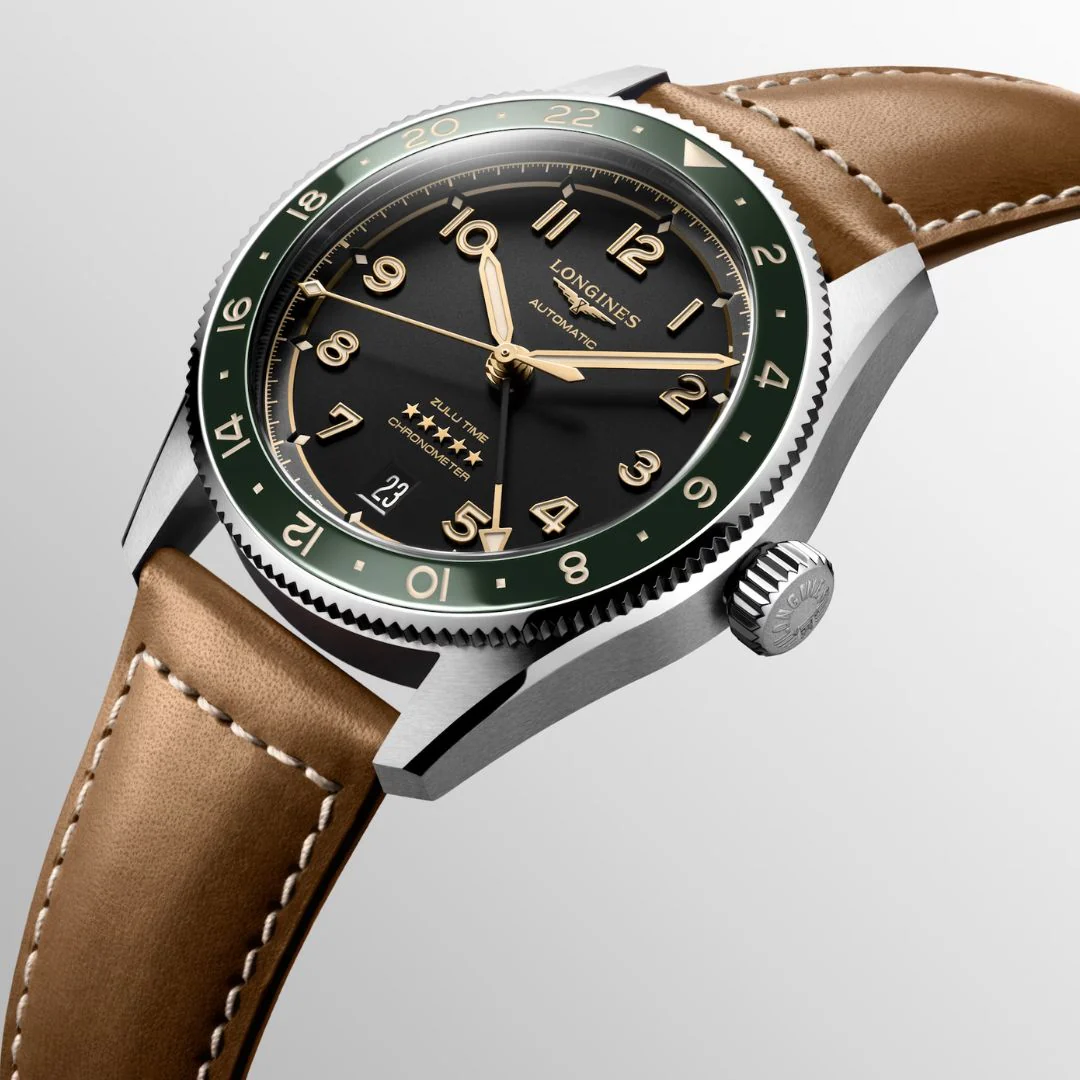 Longines Spirit Zulu Time rannekello 39 mm, L38024632 - Image 3