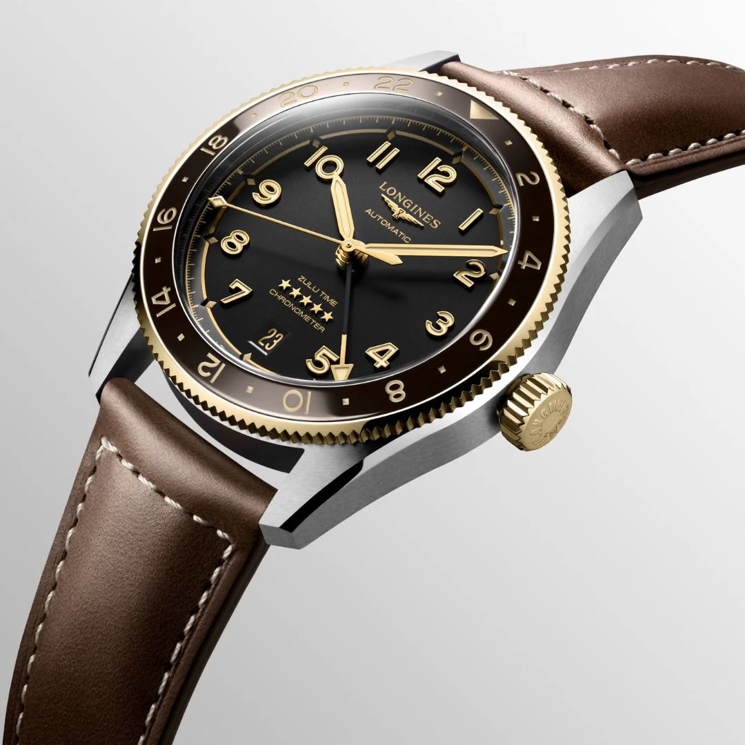 Longines Spirit Zulu Time rannekello 39 mm, L38025532 - Image 2