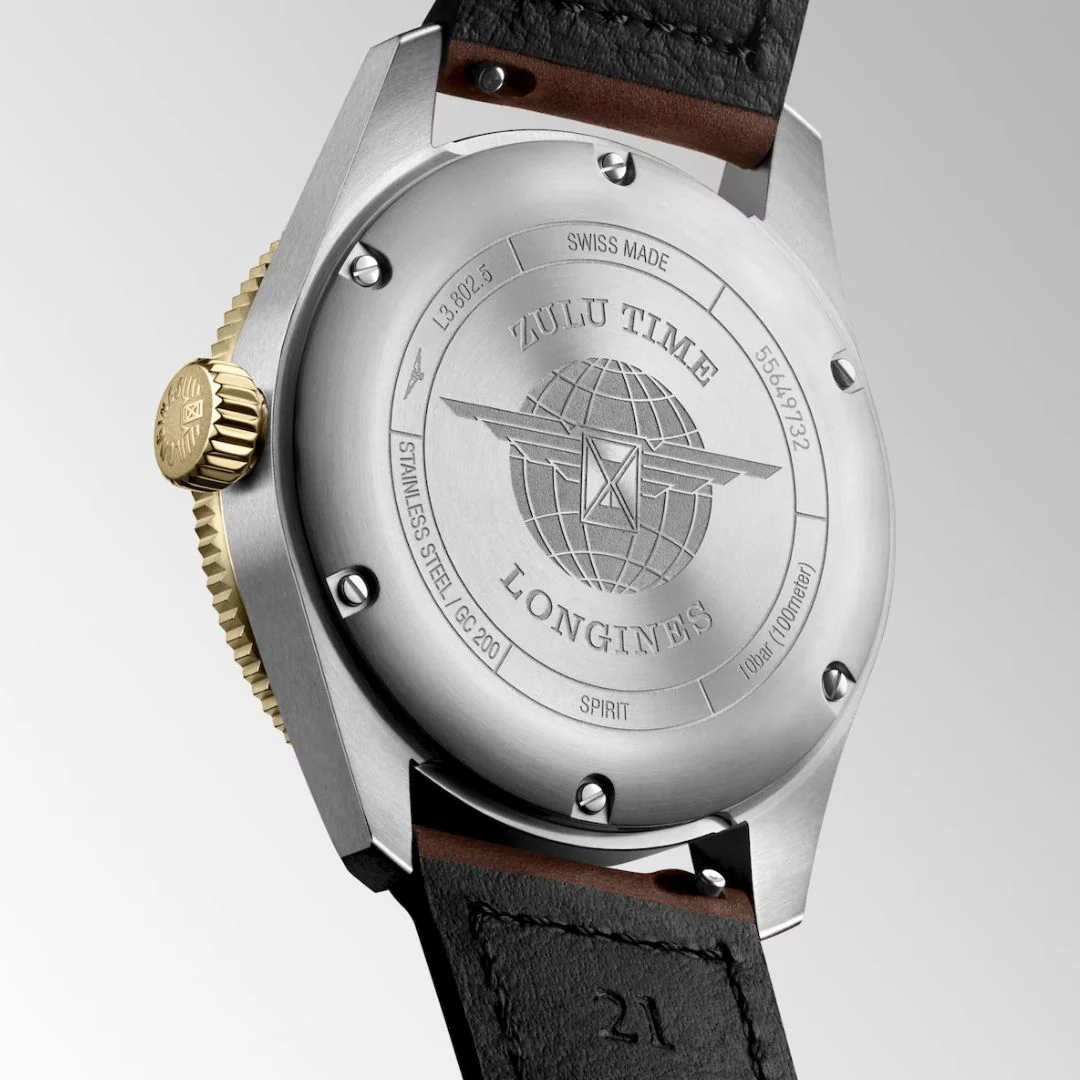 Longines Spirit Zulu Time rannekello 39 mm, L38025532 - Image 3