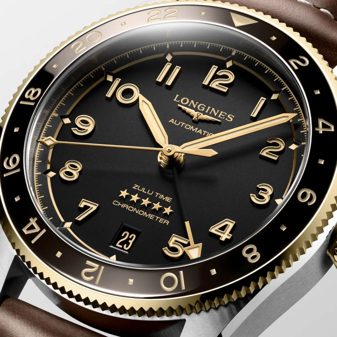 Longines Spirit Zulu Time rannekello 39 mm, L38025532 - Image 4