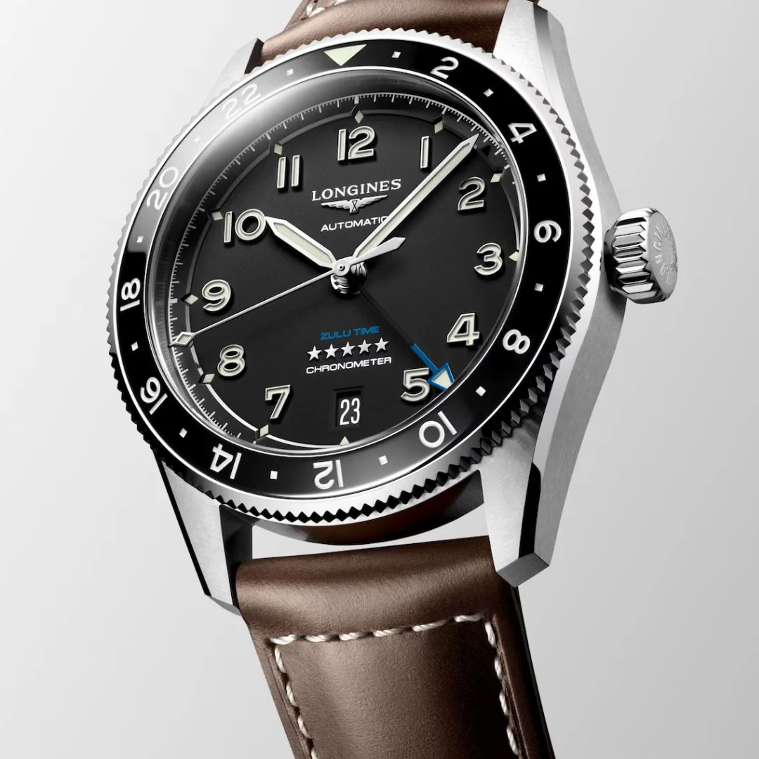 Longines Spirit Zulu Time rannekello 39 mm, L38024532 - Image 2