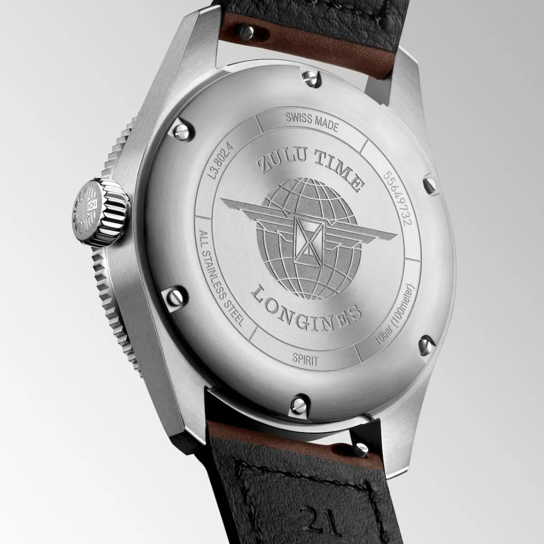 Longines Spirit Zulu Time rannekello 39 mm, L38024532 - Image 3